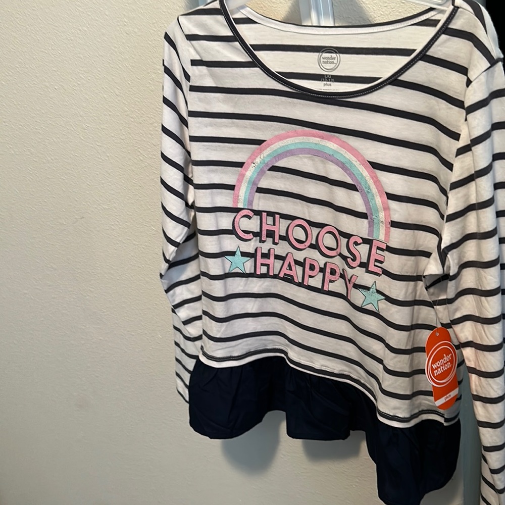 Choose happy t shirt